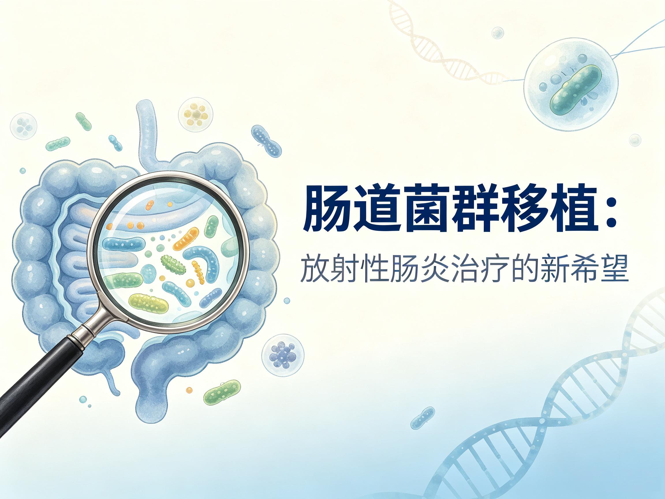 黄冈市|第3期 肠道菌群移植：放射性肠炎治疗的新希望